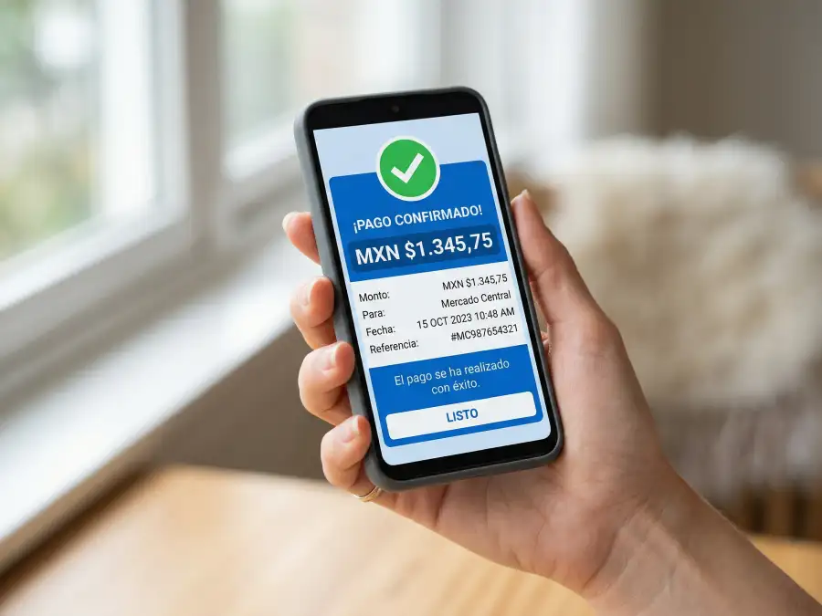 Pantalla de Bizum en smartphone para depositar en casa de apuestas de fútbol